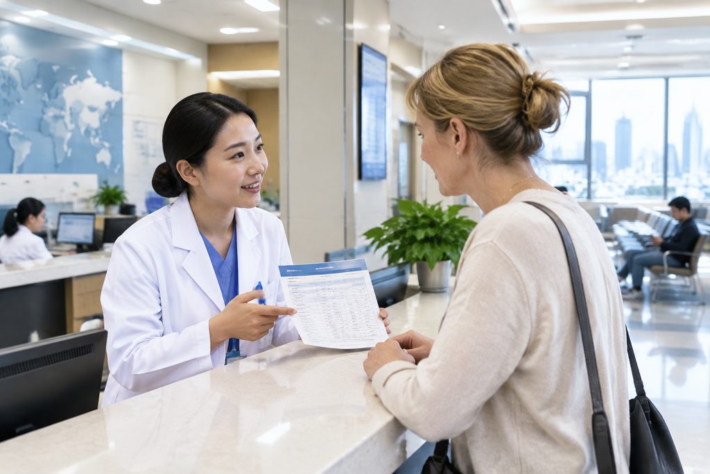 hospital official fee schedule - medical illustration