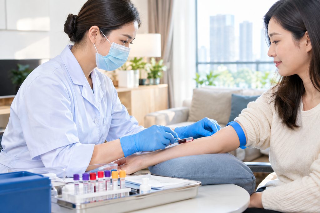 lab tests in China cost - medical illustration