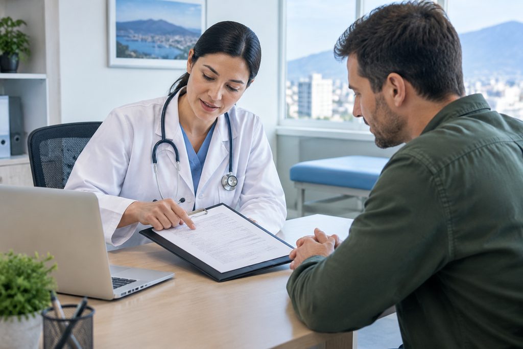 How to Confirm the Consultation Summary - medical illustration