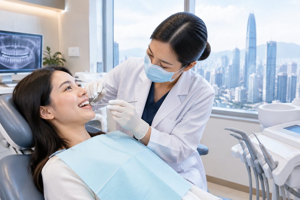 cosmetic dentistry cost Shenzhen - medical illustration