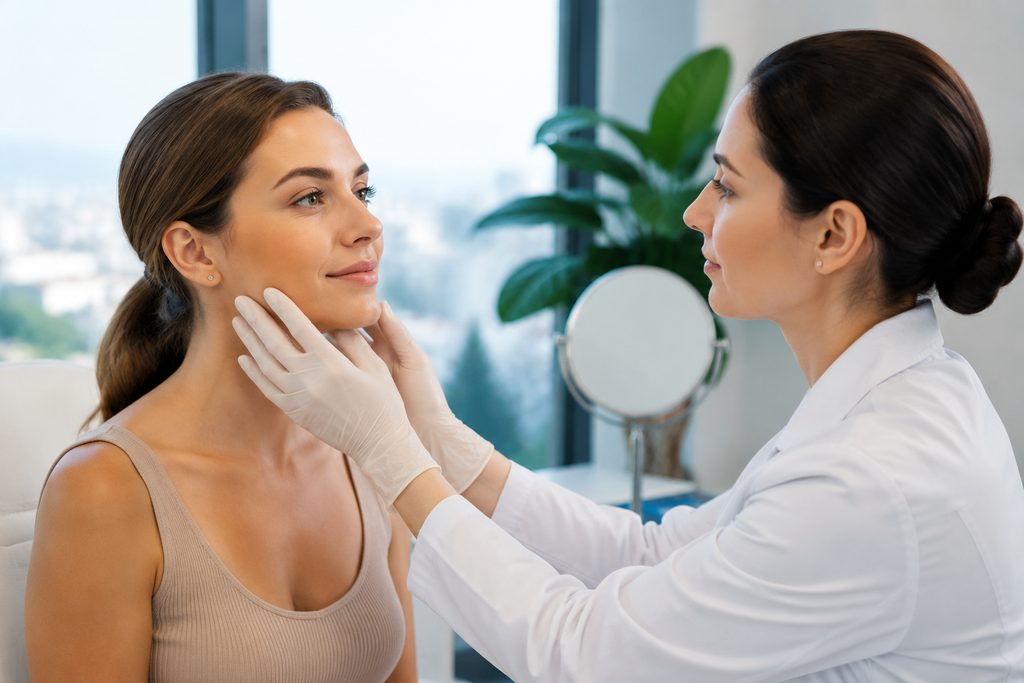 facelift cost China - medical illustration