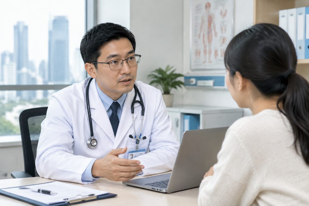 Is the Doctor's Photo Real or Stock? - medical illustration