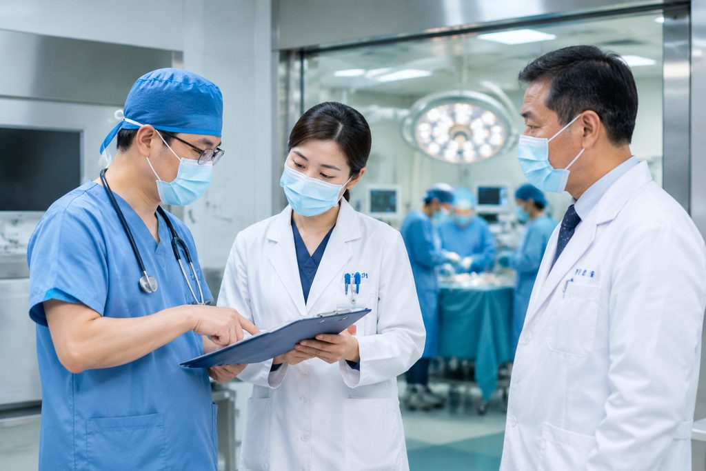 is the doctor allowed to operate there - medical illustration