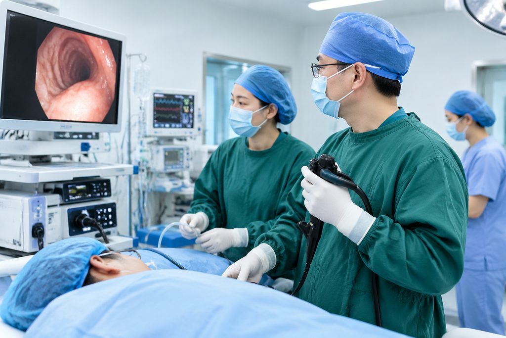 Endoscopy in China: Anesthesia Team — endoscopy cost China