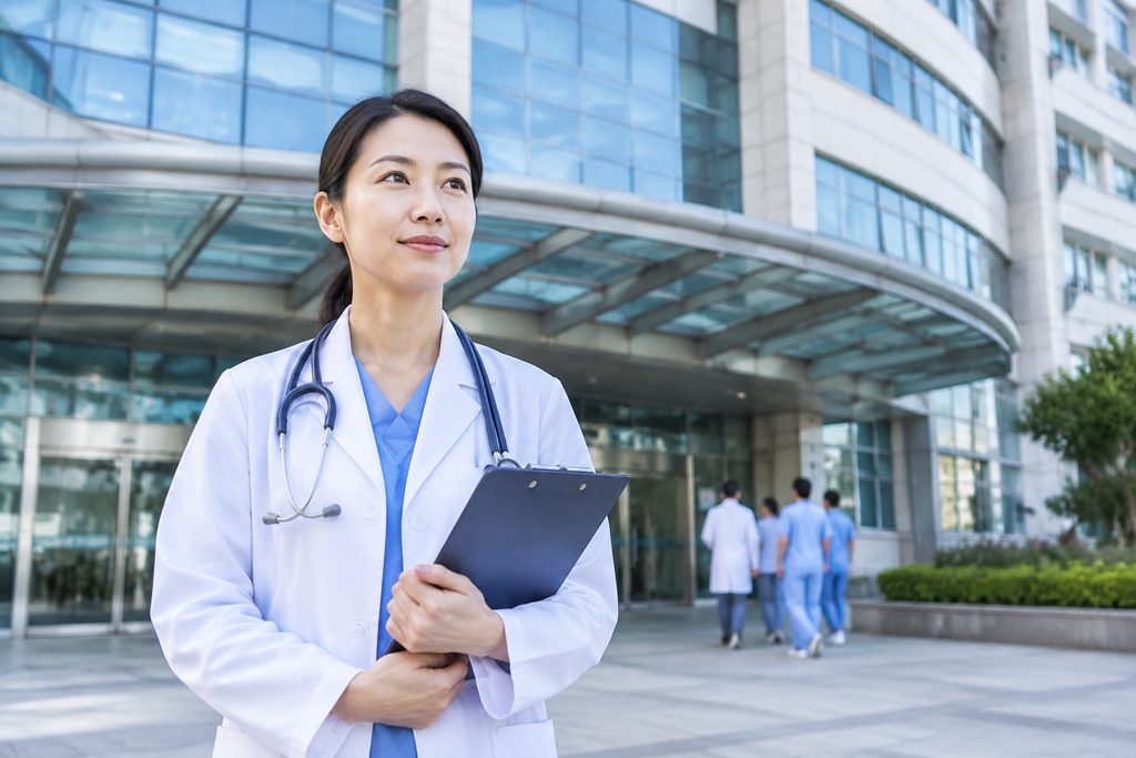 foreign doctors license China - medical illustration