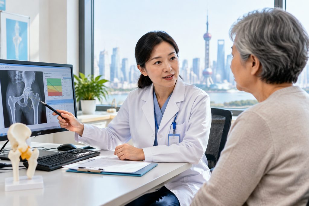 fracture risk assessment cost China - medical illustration
