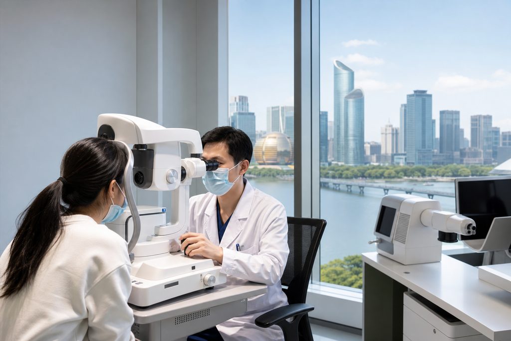 laser eye surgery cost Hangzhou - medical illustration