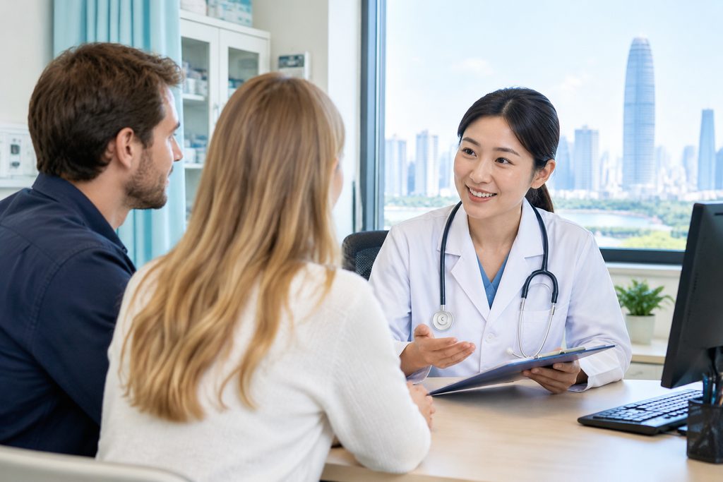 zhengzhou international hospitals for fo - medical illustration