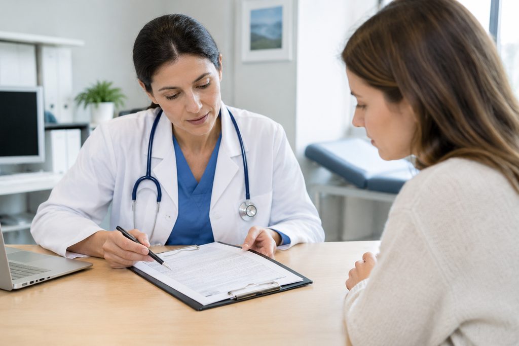 informed consent form medical treatment - medical illustration