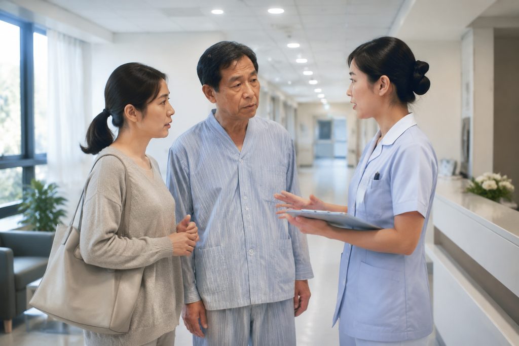 inpatient companion cost China - medical illustration