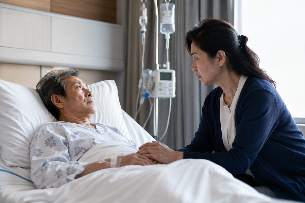 inpatient companion service cost China - medical illustration