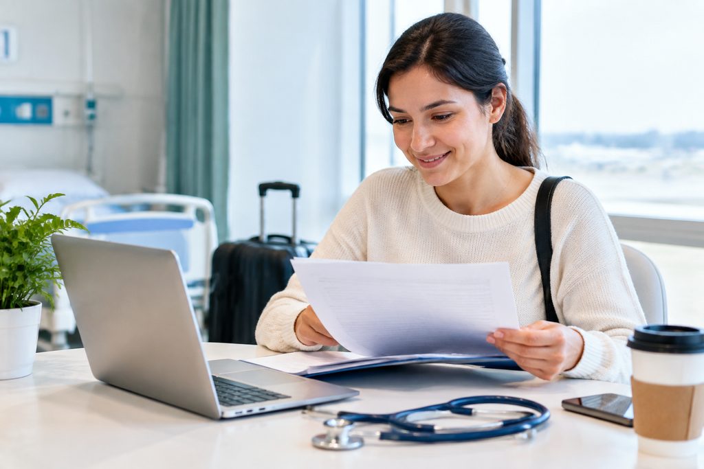 how do I know if my medical records arri - medical illustration