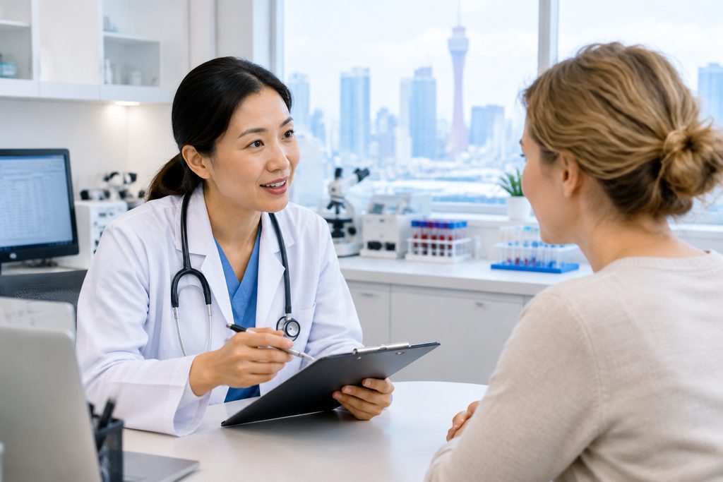 lab tests cost China - medical illustration