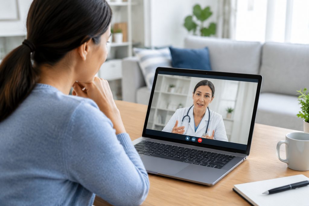 video call doctor consultation price Chi - medical illustration