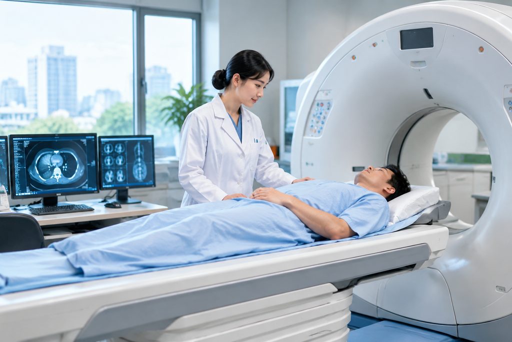 lymphoma screening cost China - medical illustration