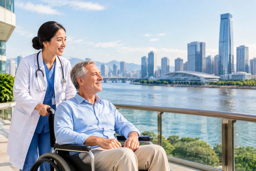 medical tourism Ningbo China cost - medical illustration