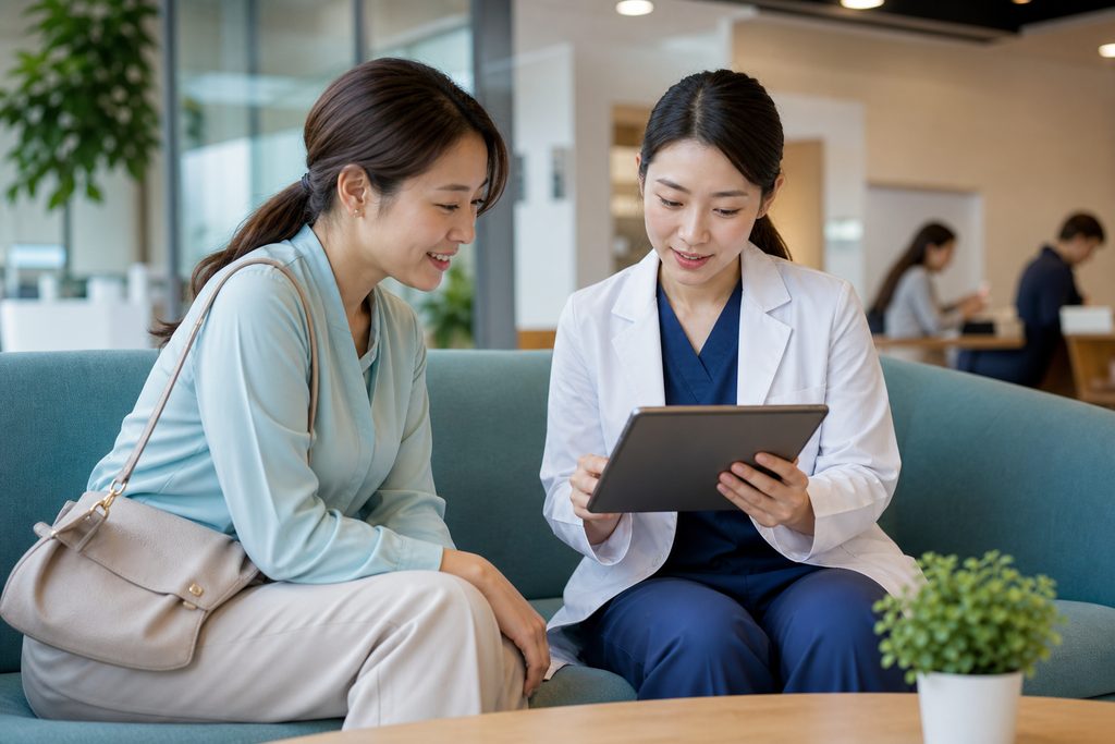 medical tourism payment security China - medical illustration