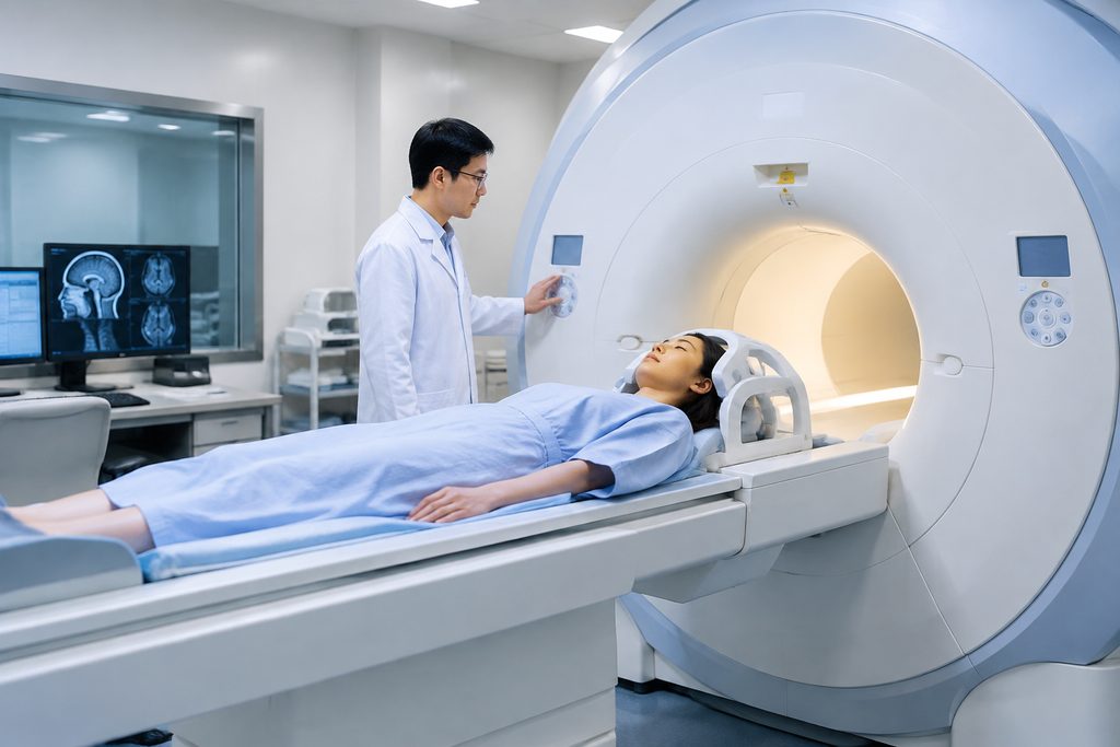 MRI in China: One Machine or Several — mri scan cost China