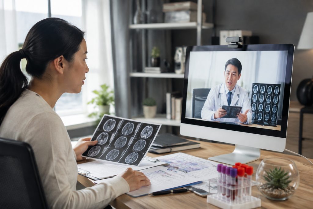 second opinion CT scan China cost - medical illustration