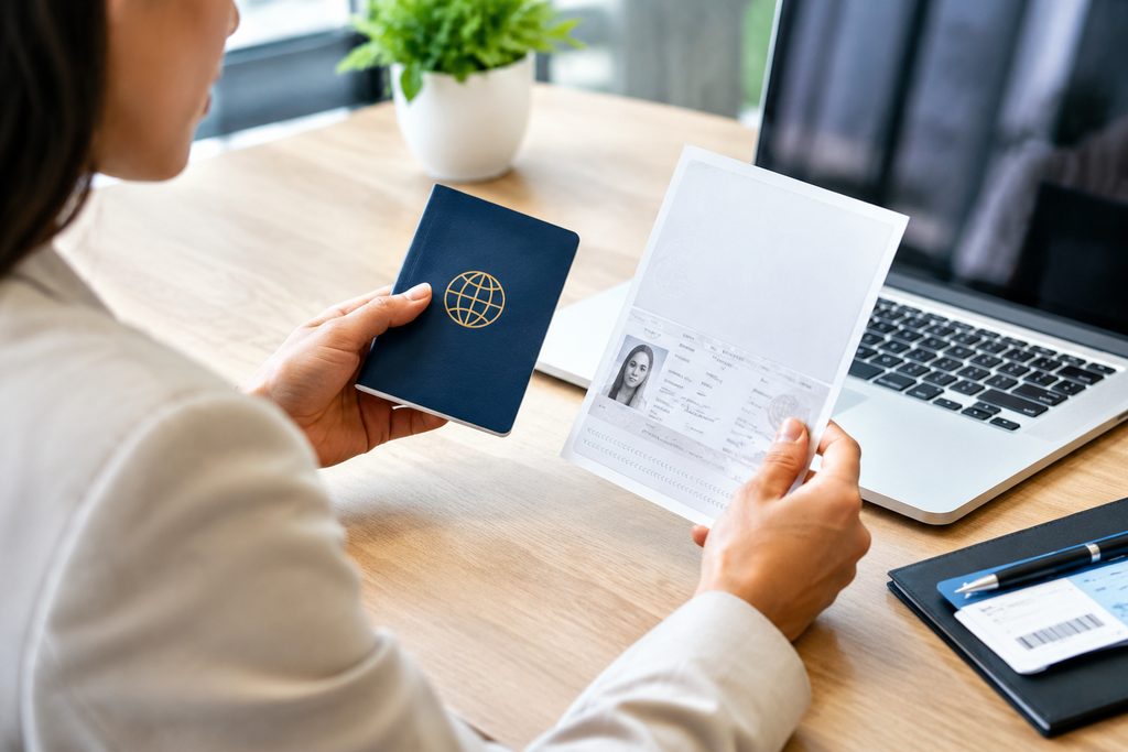passport copy safety for medical tourism - medical illustration