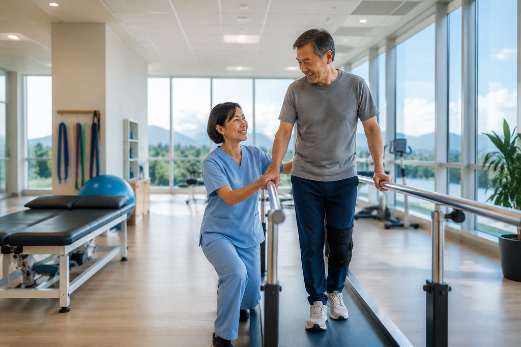 orthopedic rehab cost China - medical illustration