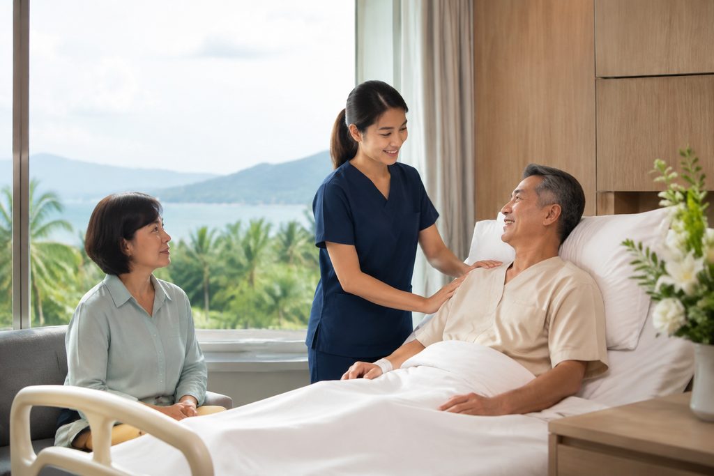 post surgery recovery package China - medical illustration