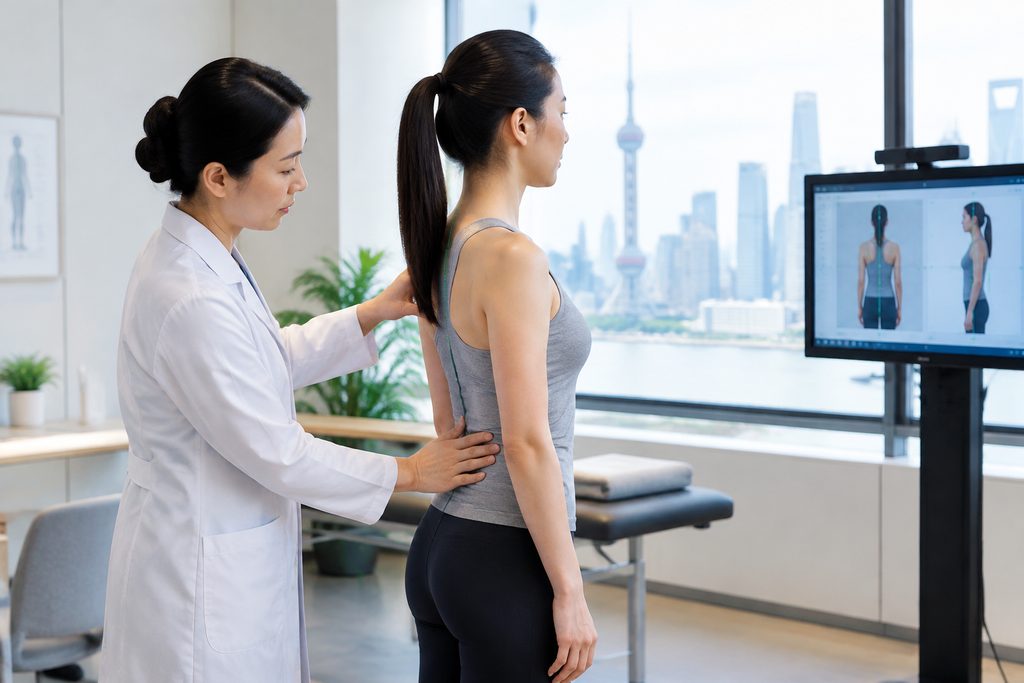 posture assessment cost China - medical illustration