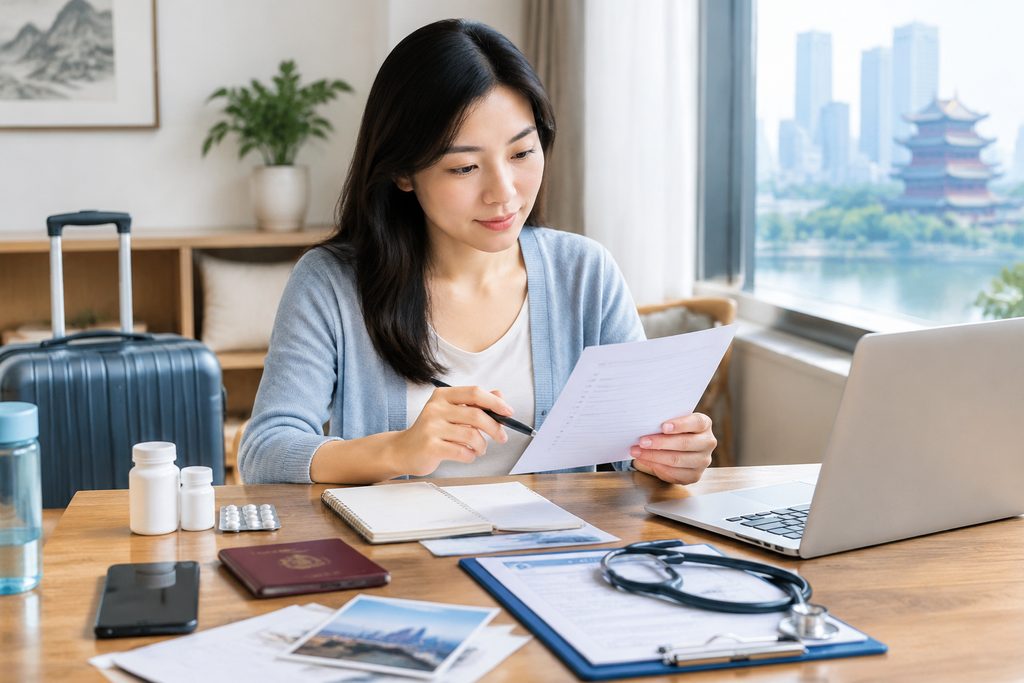 pre-consultation checklist - medical illustration