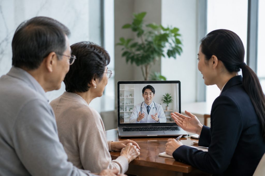 medical tourism China proxy consultation - medical illustration