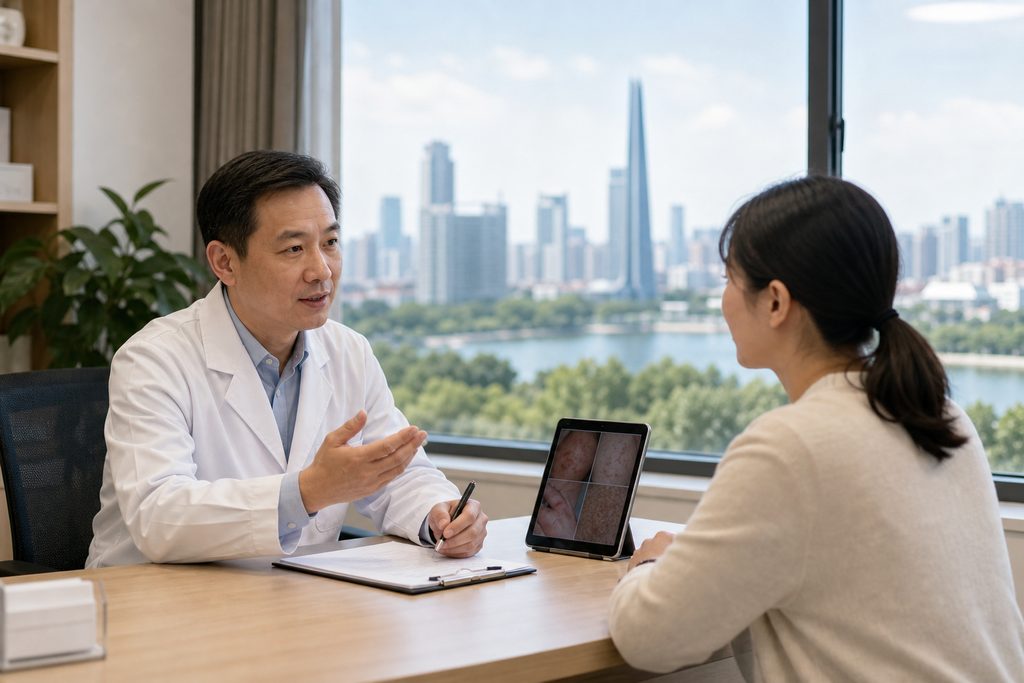 psoriasis treatment cost China - medical illustration