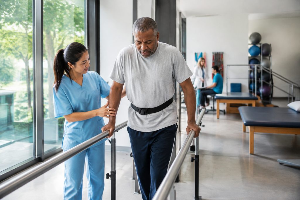 rehabilitation center cost China - medical illustration