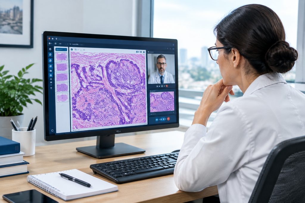 remote pathology second opinion cost Chi - medical illustration