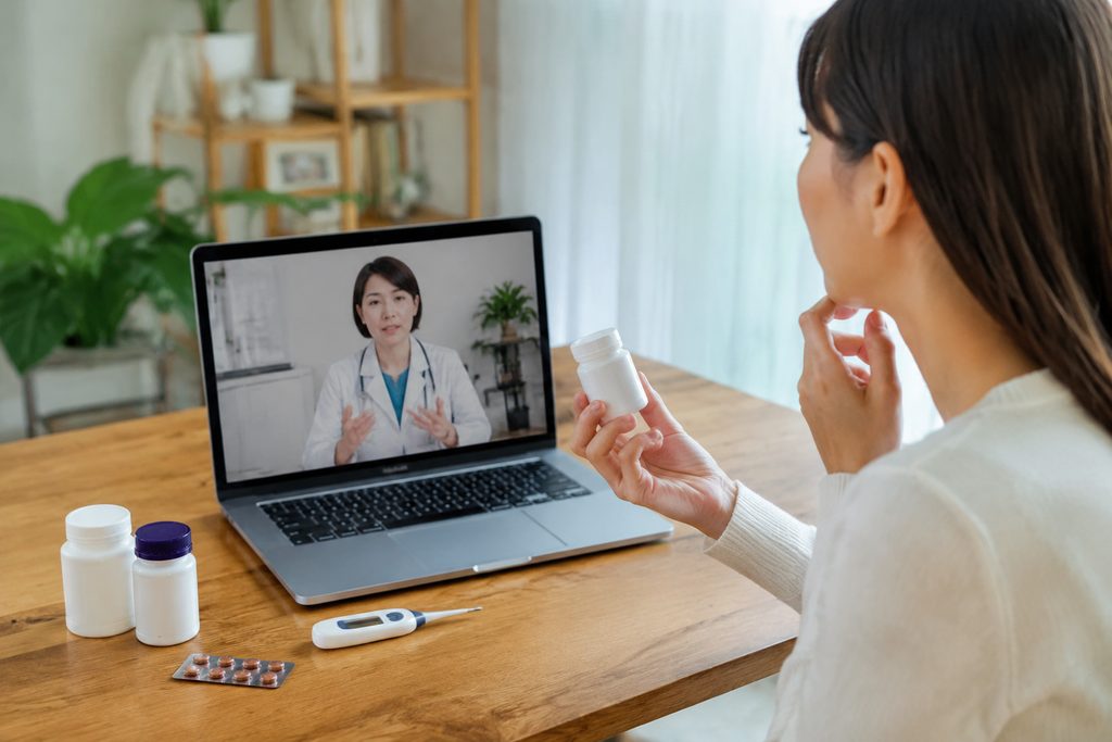 remote prescription China cost - medical illustration