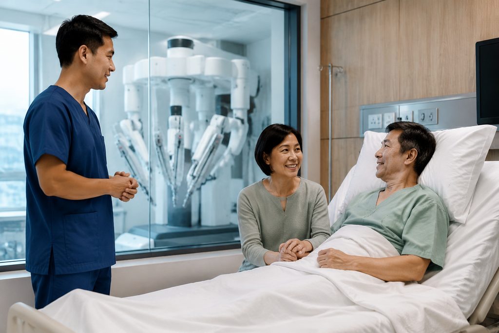 robotic surgery cost China - medical illustration