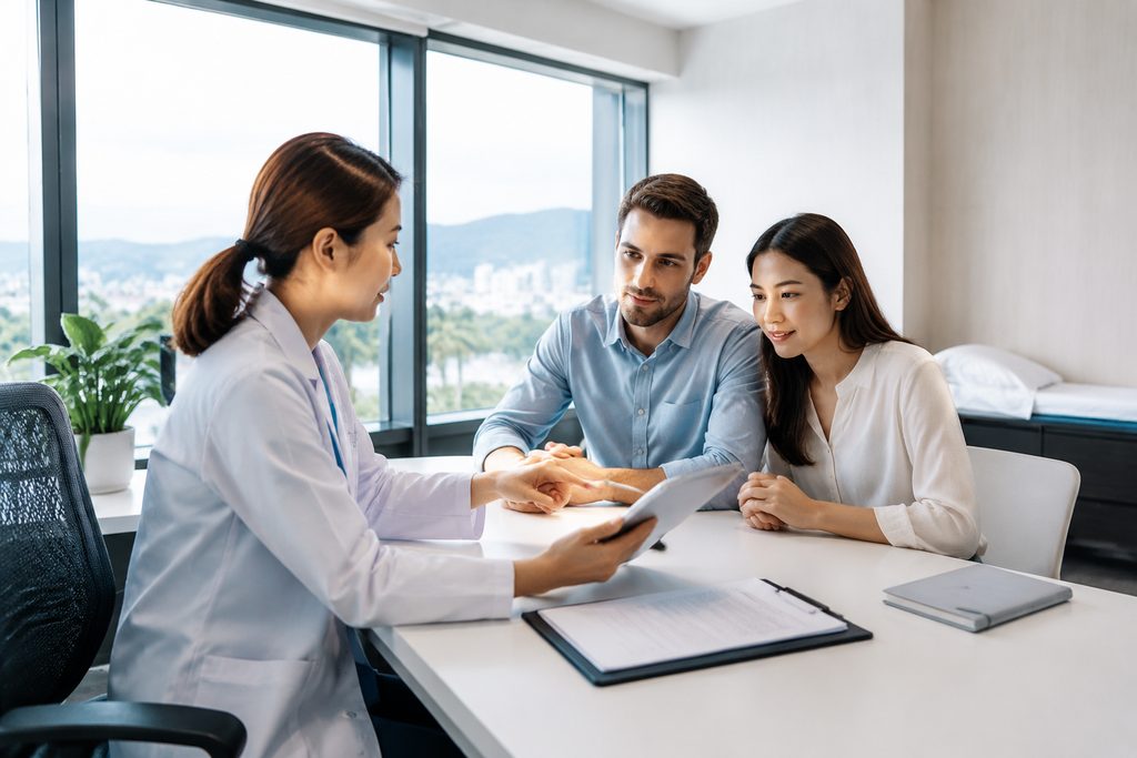 medical tourism packages China - medical illustration