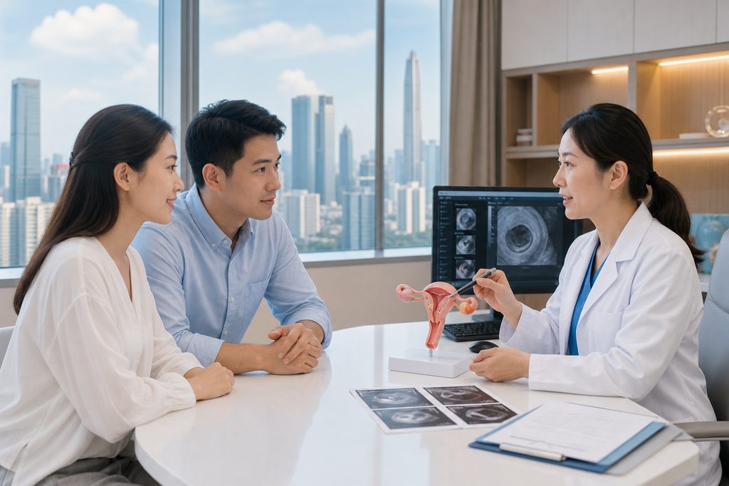 IVF cost Shenzhen China - medical illustration