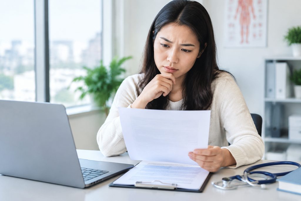Signs Your Medical Report Was Altered - medical illustration