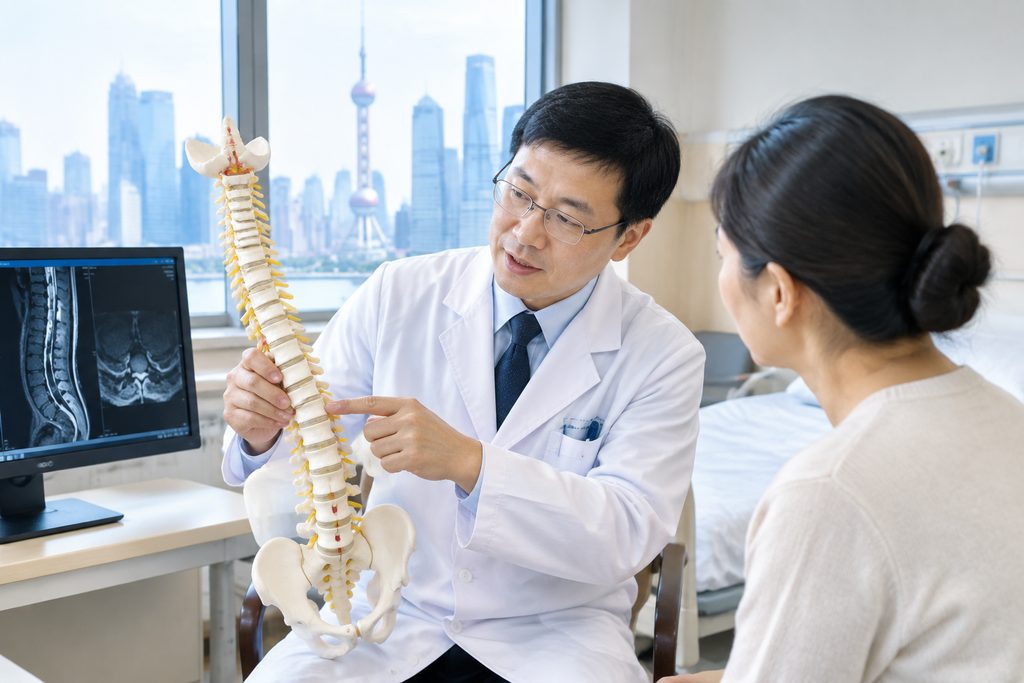 spinal osteotomy cost China - medical illustration