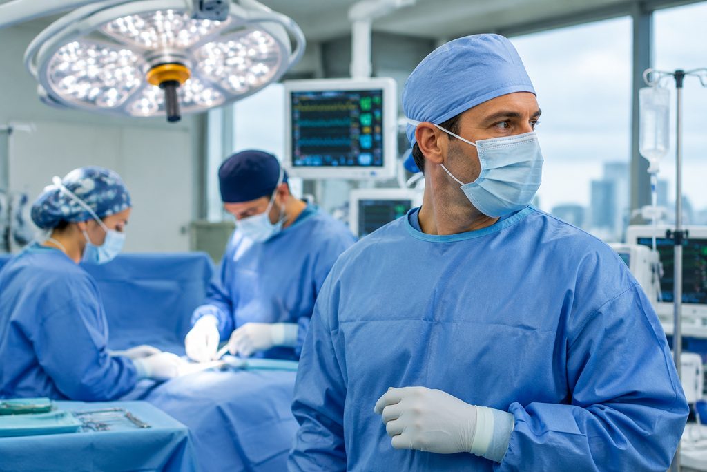 surgeon swap policy china hospital - medical illustration