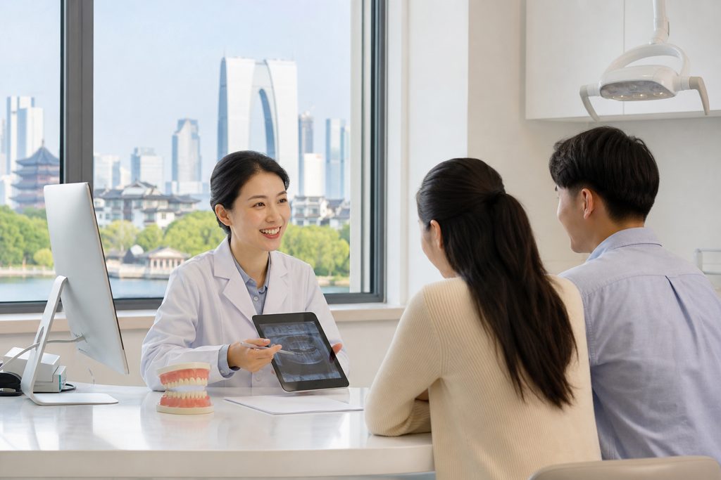 orthodontic treatment cost China - medical illustration