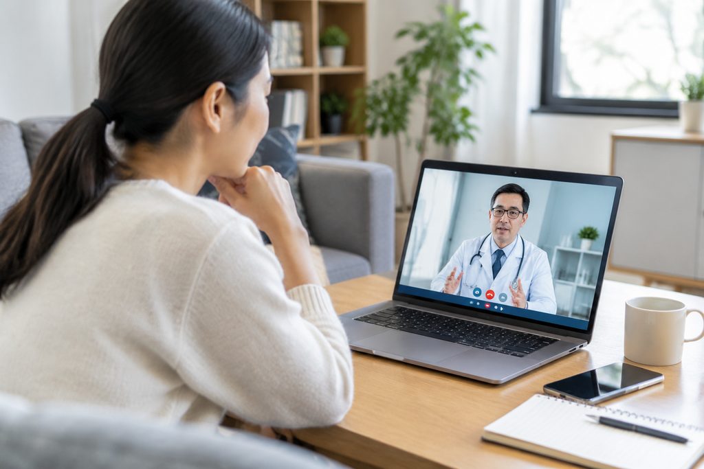 telemedicine consultation fee China hosp - medical illustration