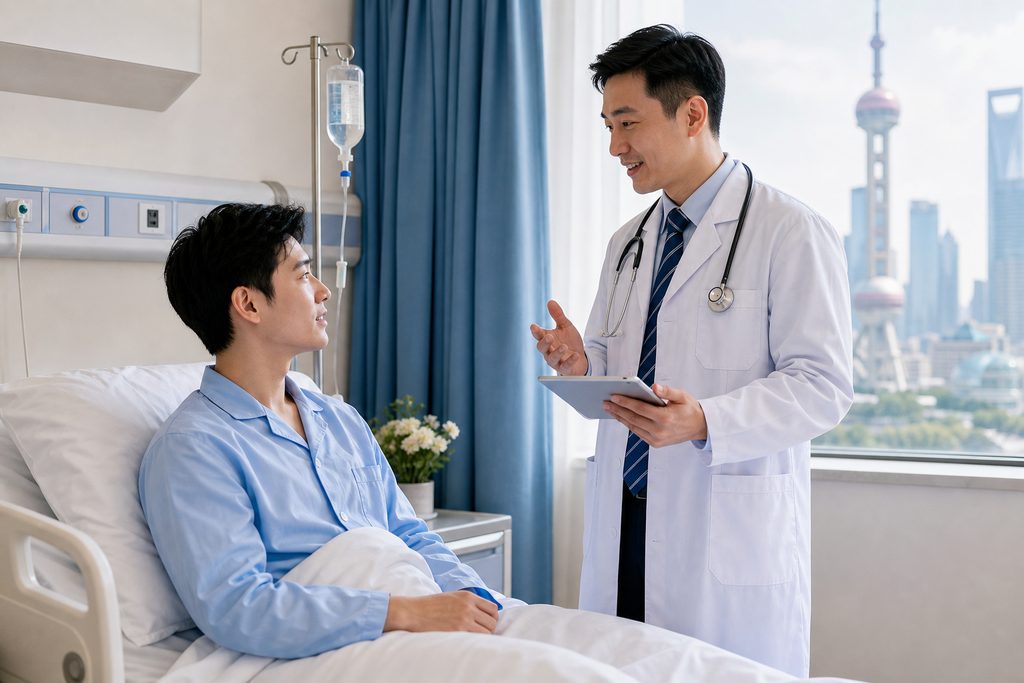 varicocele surgery cost in China - medical illustration