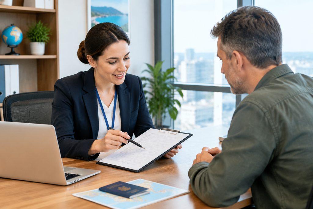 how to verify a medical tourism agent in - medical illustration