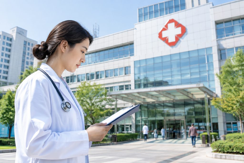Is the Report's Hospital Logo Real - medical illustration