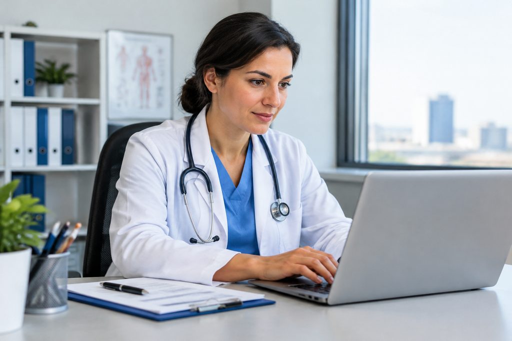 how to verify doctor credentials China h - medical illustration