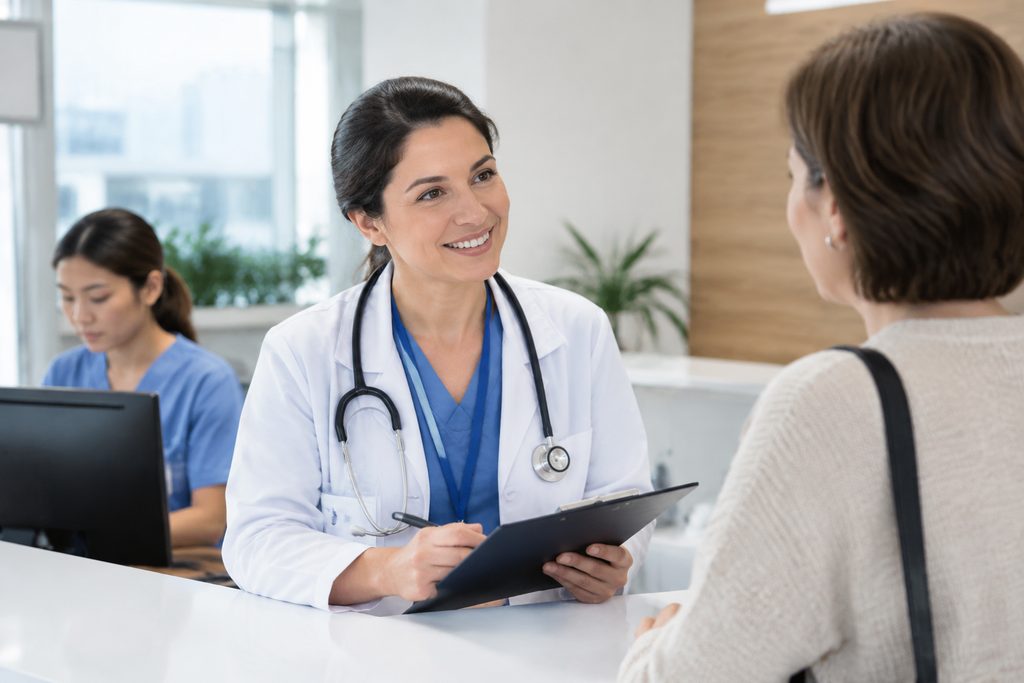 how to verify doctor credentials China - medical illustration