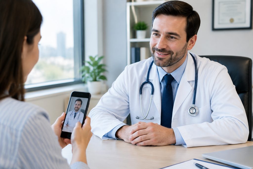 how to verify doctor credentials China - medical illustration