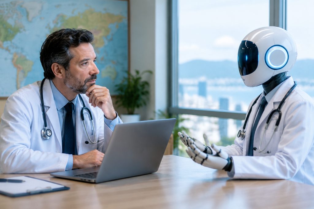 how can I tell if my online doctor is a - medical illustration