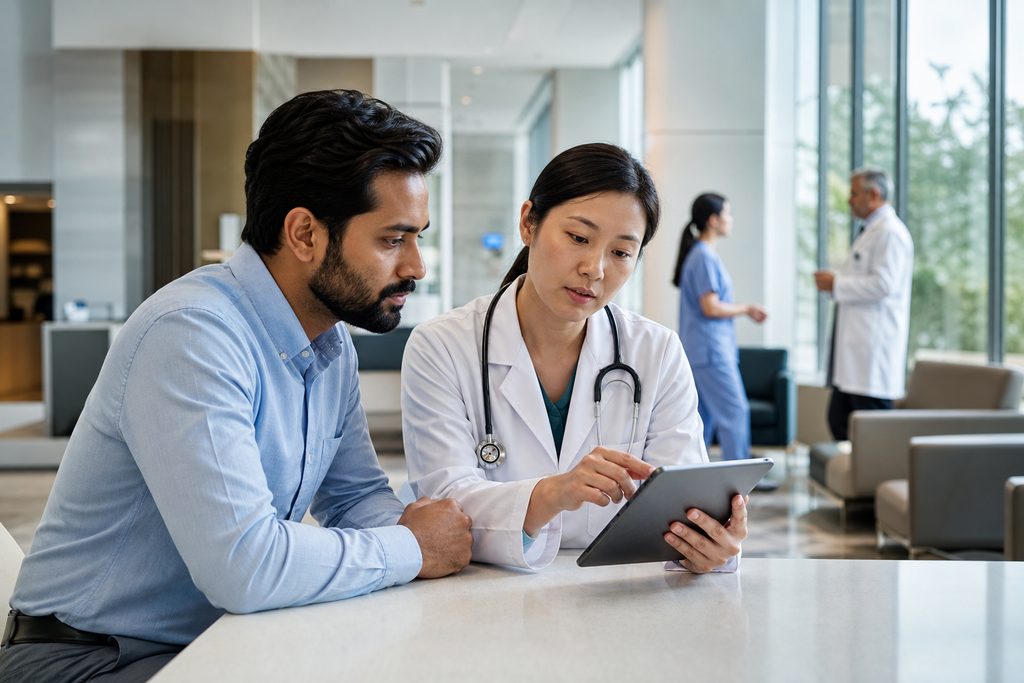 How to Confirm the Platform Isn't Fake - medical illustration