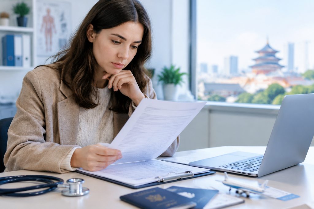 Verifying a Medical Report's Authenticit - medical illustration